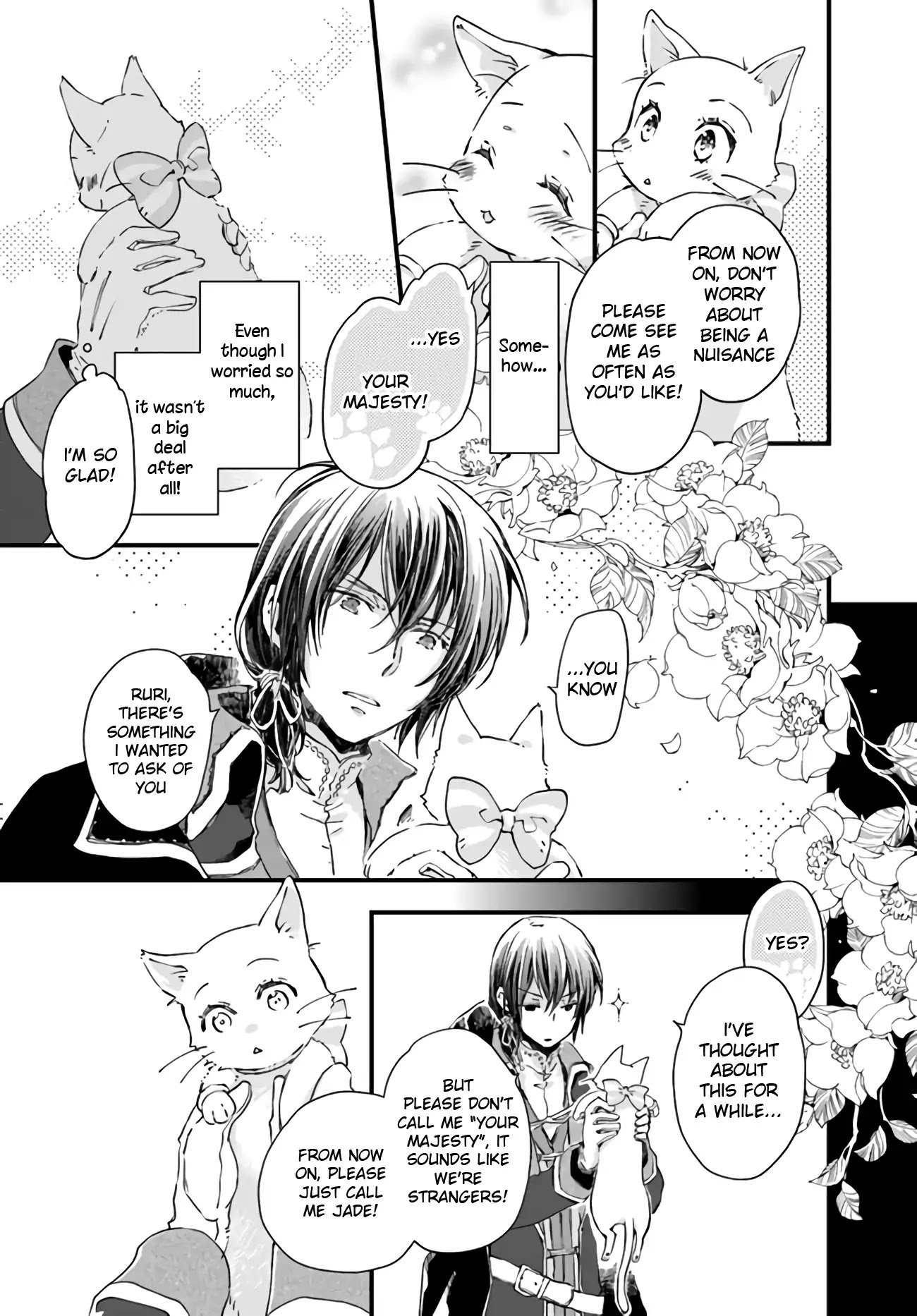 Fukushuu wo Chikatta Shironeko wa Ryuuou no Hiza no jou de Damin wo Musaboru chapter 9.1 page 22