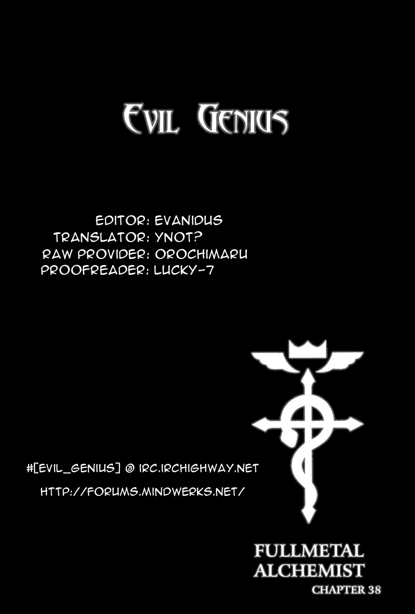Fullmetal Alchemist chapter 38 page 1