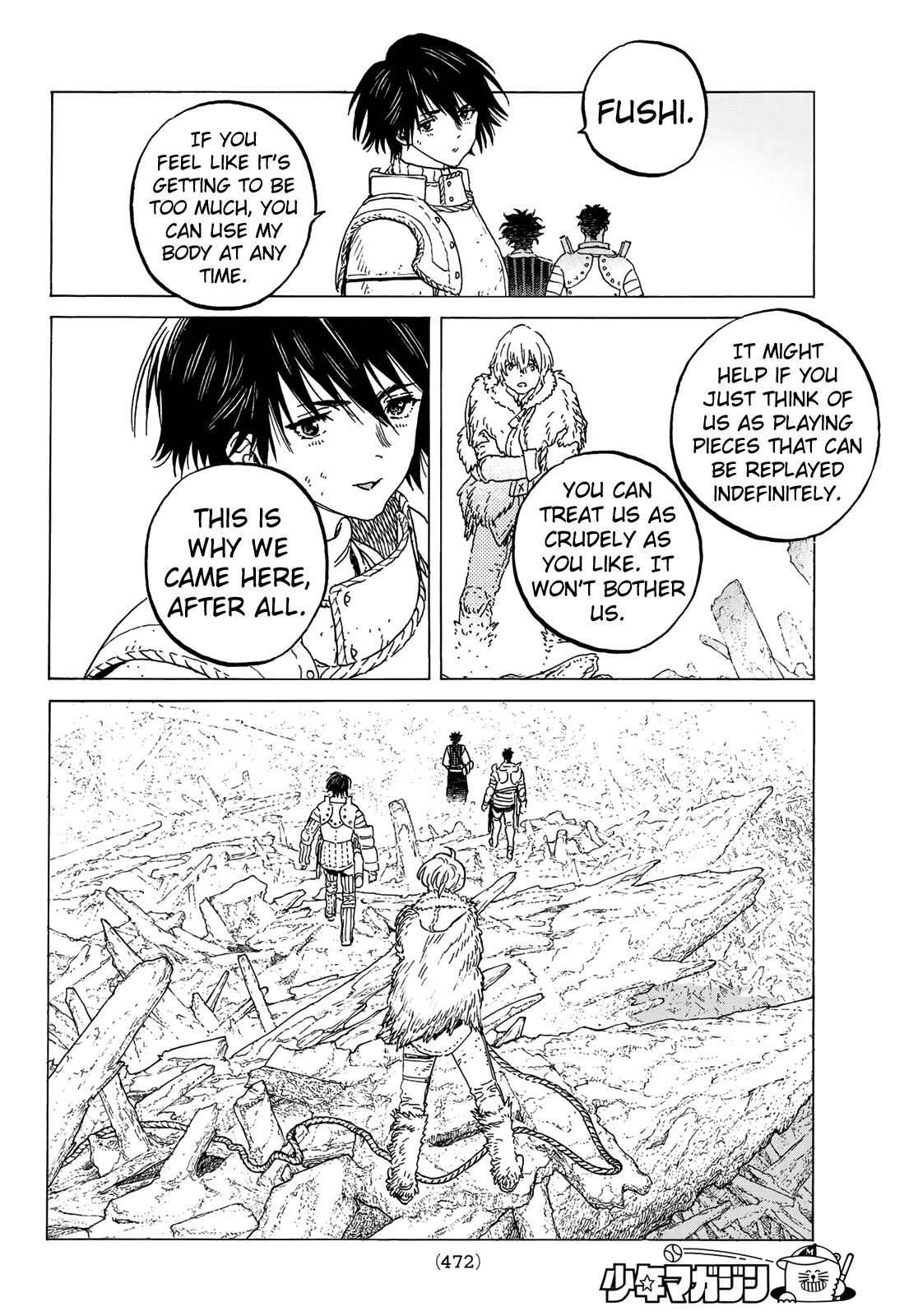 Fumetsu no Anata e chapter 101 page 8