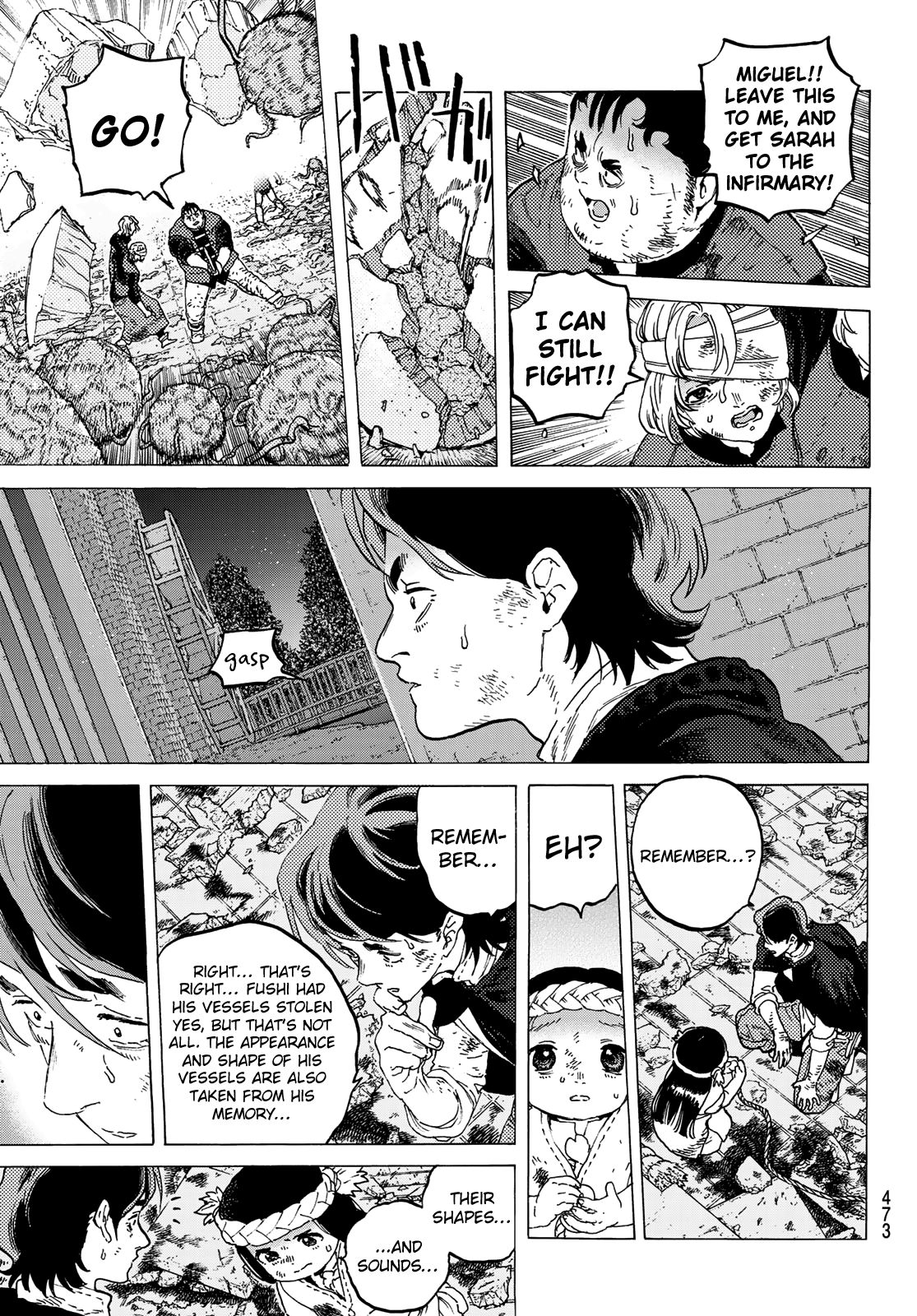 Fumetsu no Anata e chapter 110 page 5