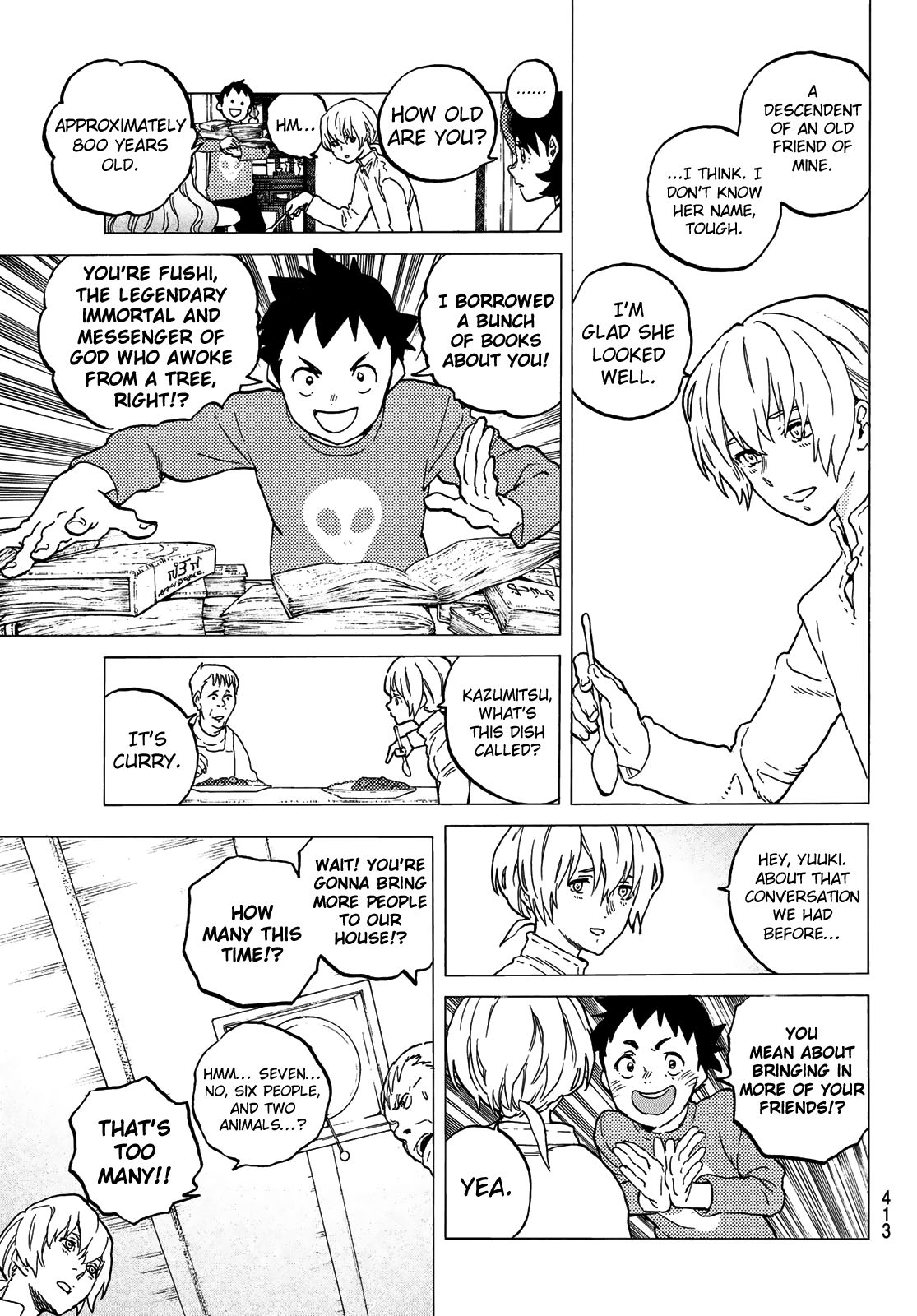 Fumetsu no Anata e chapter 121.1 page 11