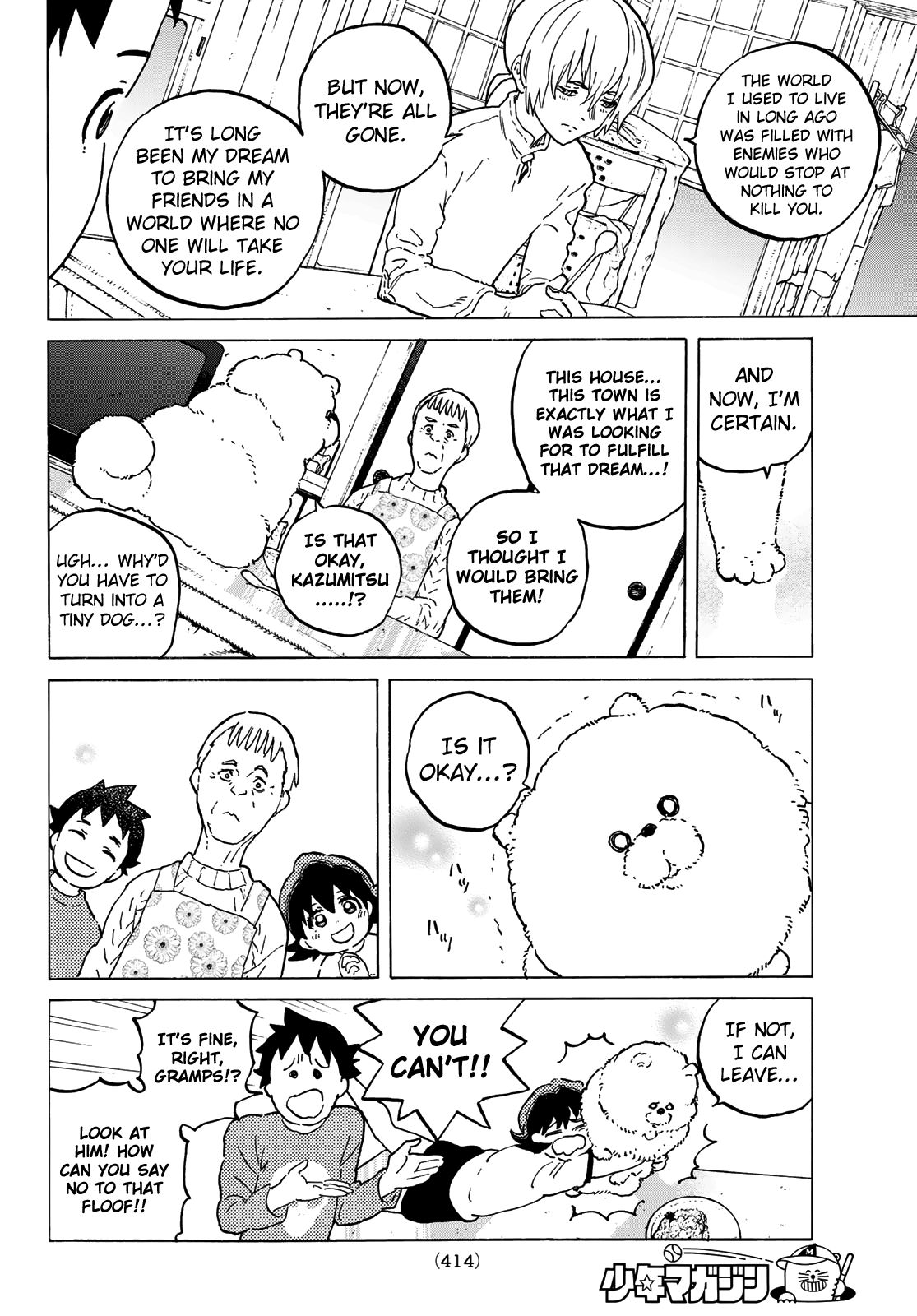 Fumetsu no Anata e chapter 121.1 page 12