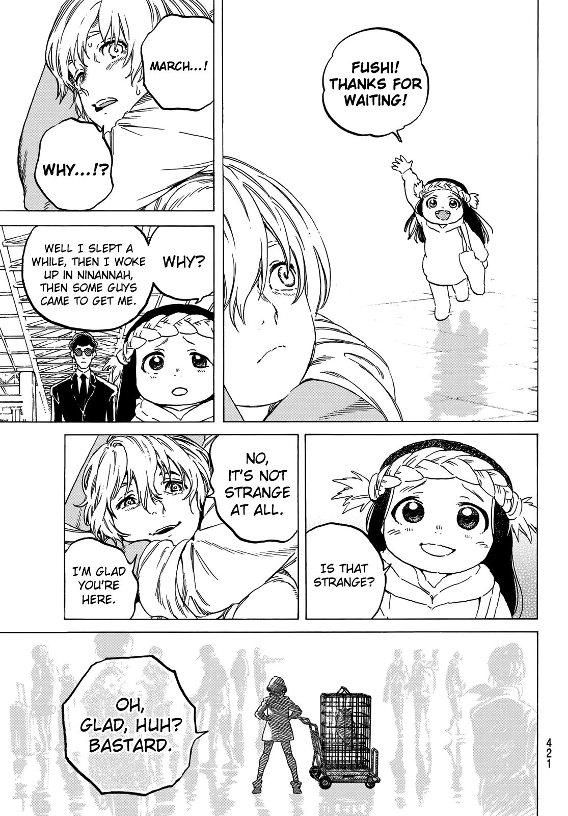 Fumetsu no Anata e chapter 121.2 page 9