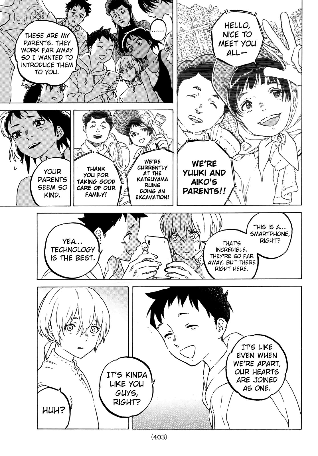 Fumetsu no Anata e chapter 122.1 page 11