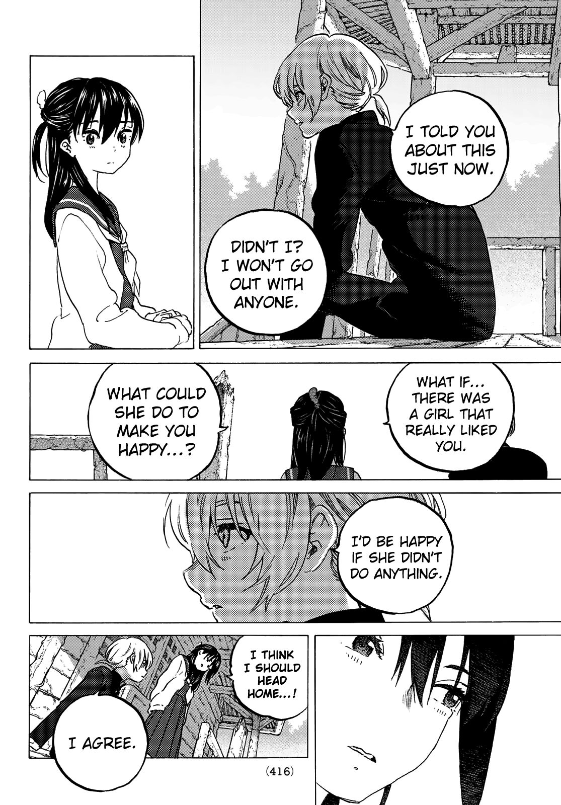 Fumetsu no Anata e chapter 129.1 page 10