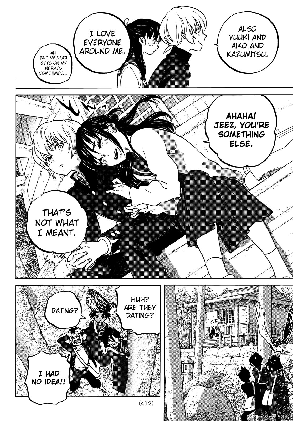 Fumetsu no Anata e chapter 129.1 page 6