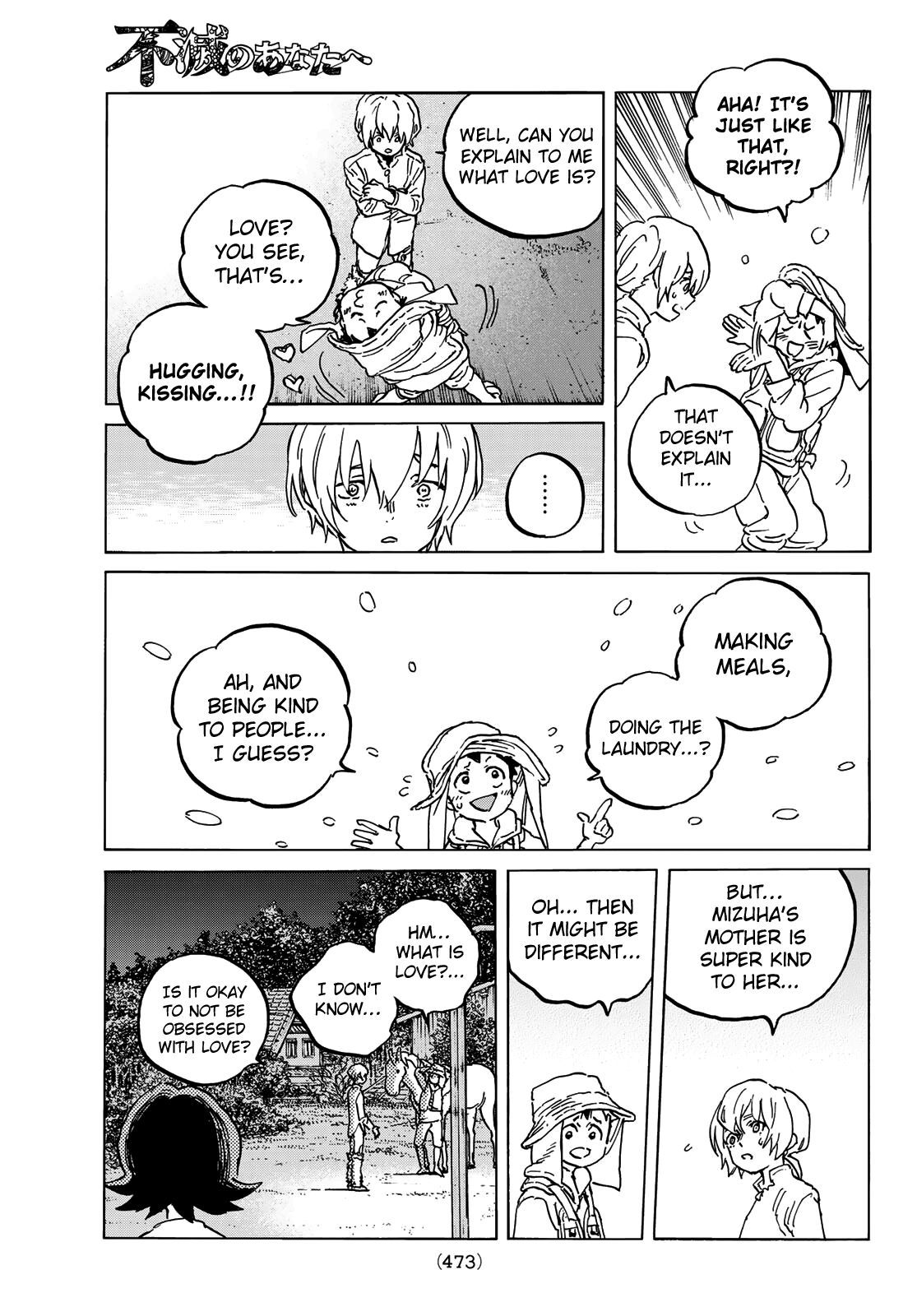 Fumetsu no Anata e chapter 131.2 page 9