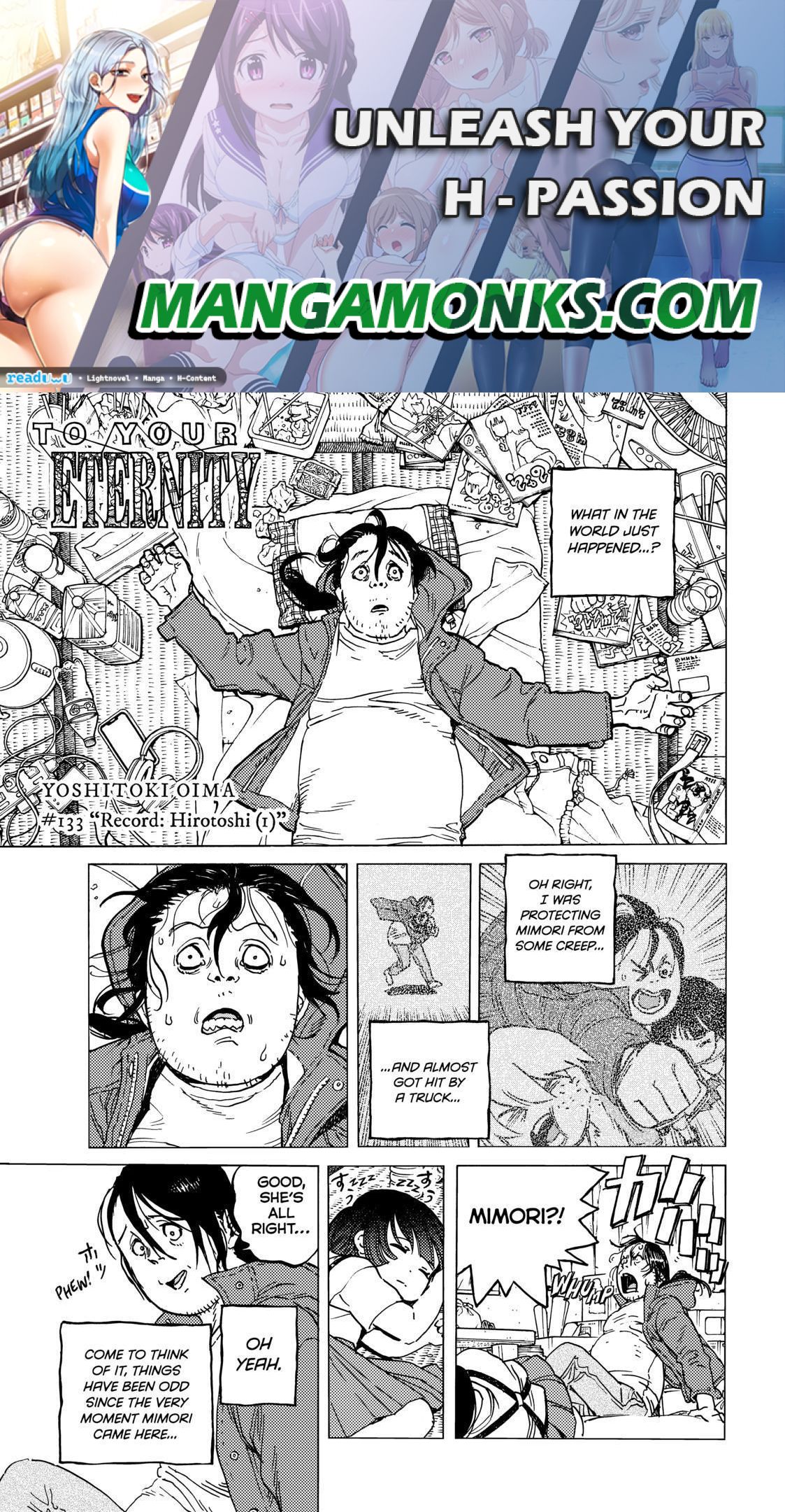 Fumetsu no Anata e chapter 133.1 page 1