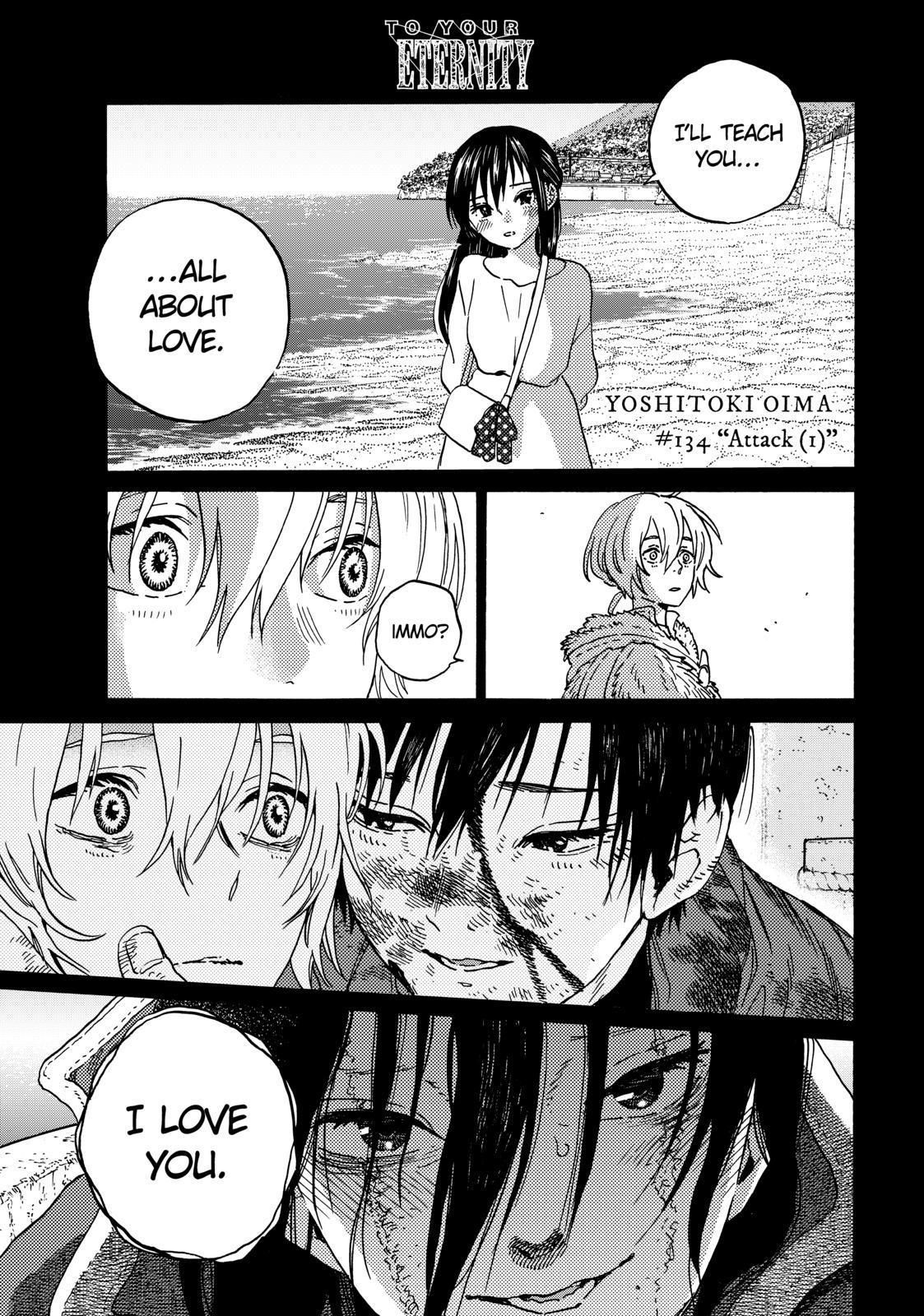 Fumetsu no Anata e chapter 134 page 1