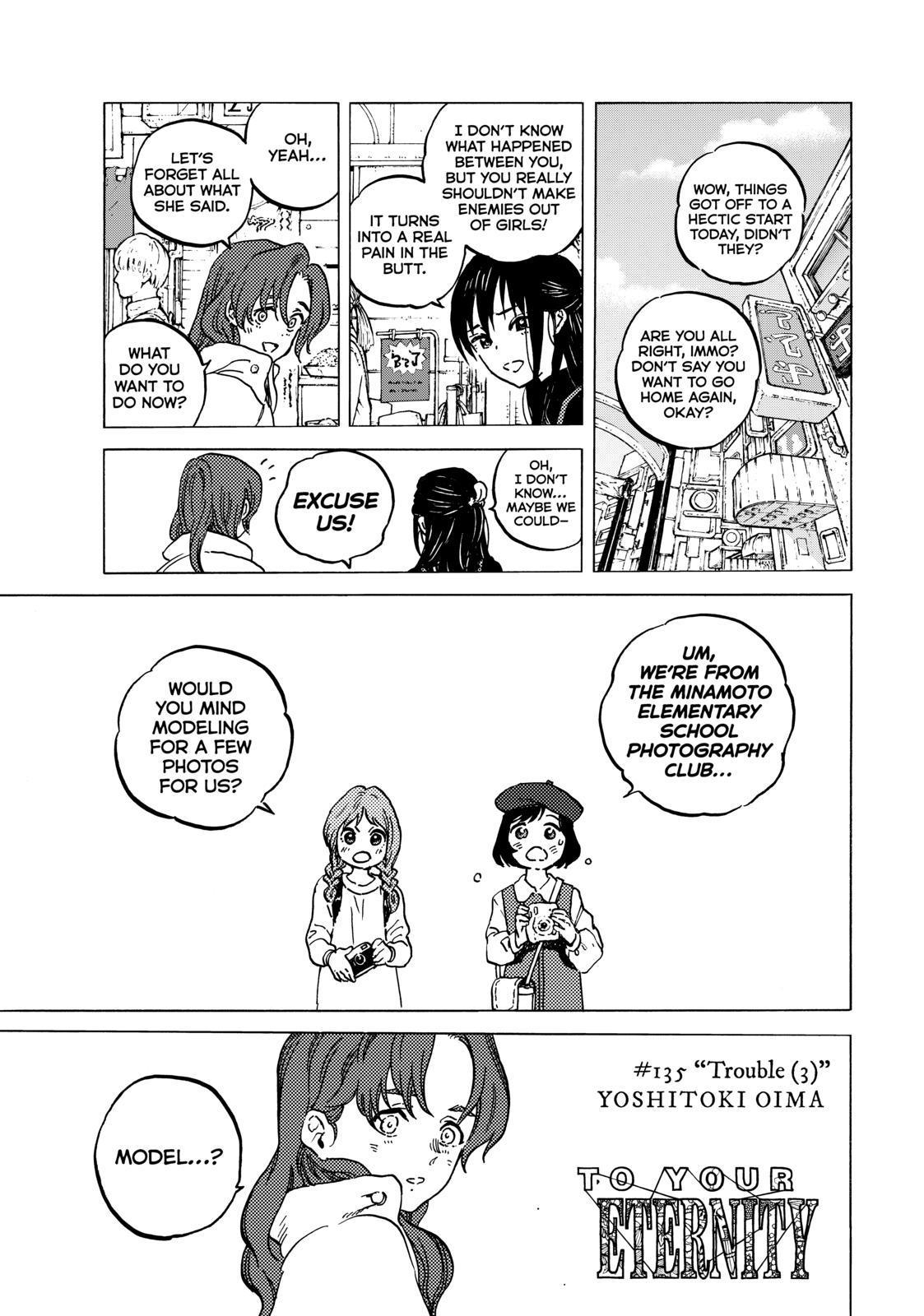 Fumetsu no Anata e chapter 136.6 page 1