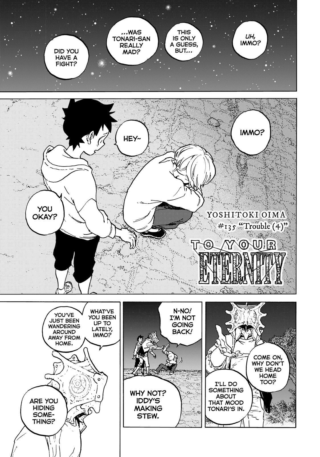 Fumetsu no Anata e chapter 136.7 page 1