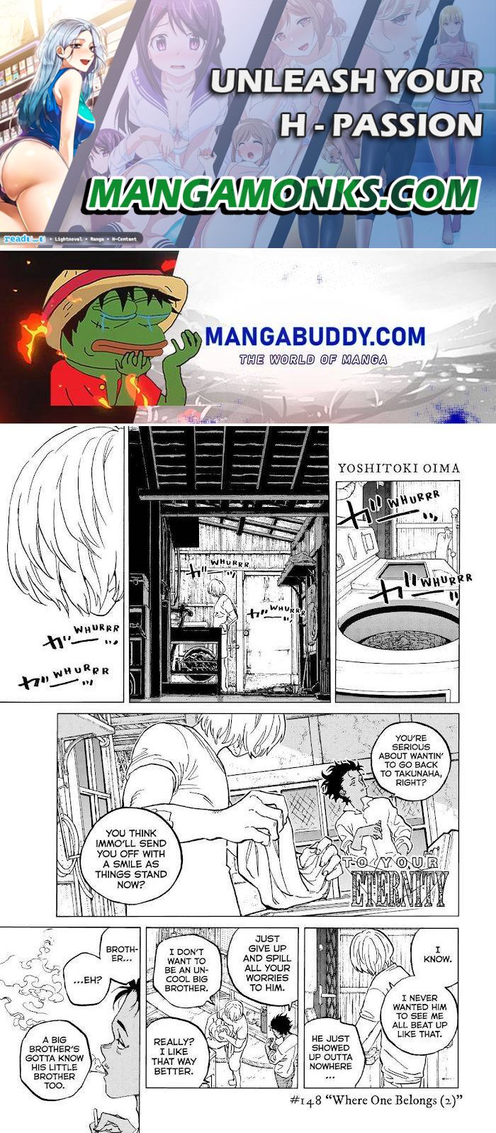 Fumetsu no Anata e chapter 148.5 page 1