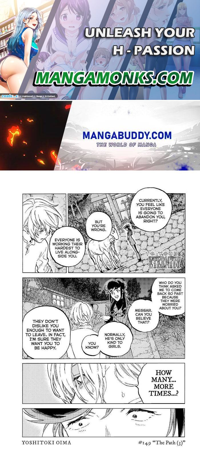 Fumetsu no Anata e chapter 149.6 page 1