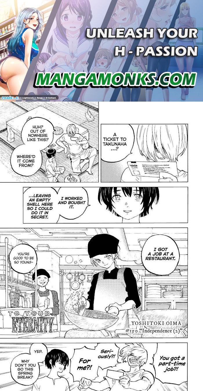 Fumetsu no Anata e chapter 150.5 page 1