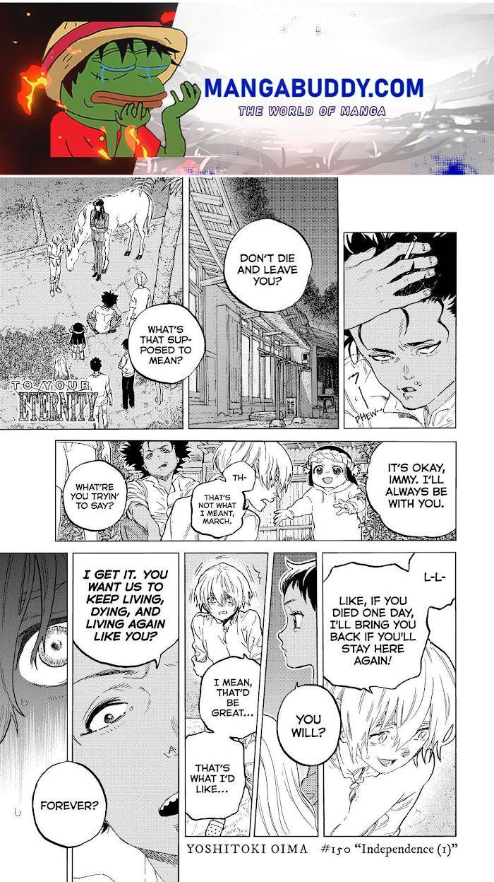 Fumetsu no Anata e chapter 150 page 1