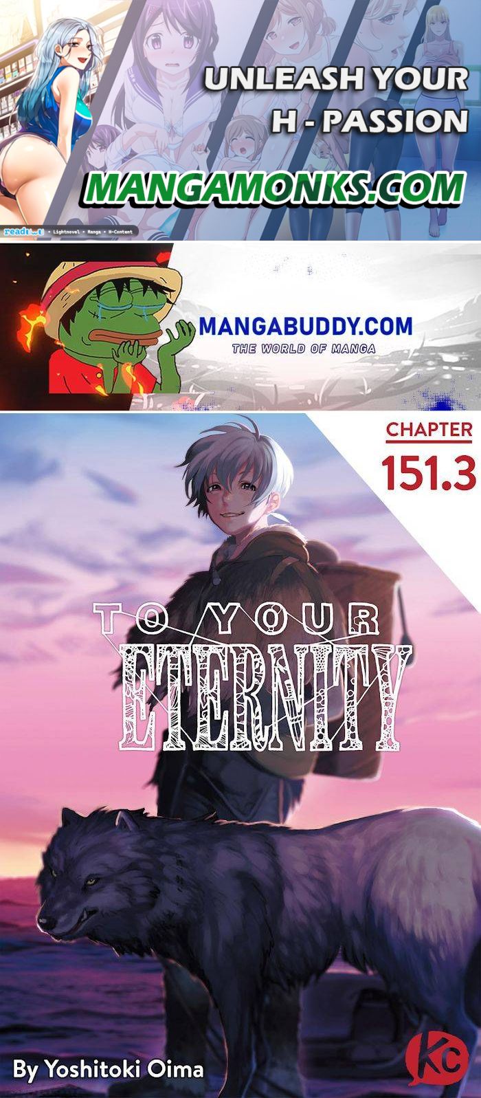 Fumetsu no Anata e chapter 151.3 page 1