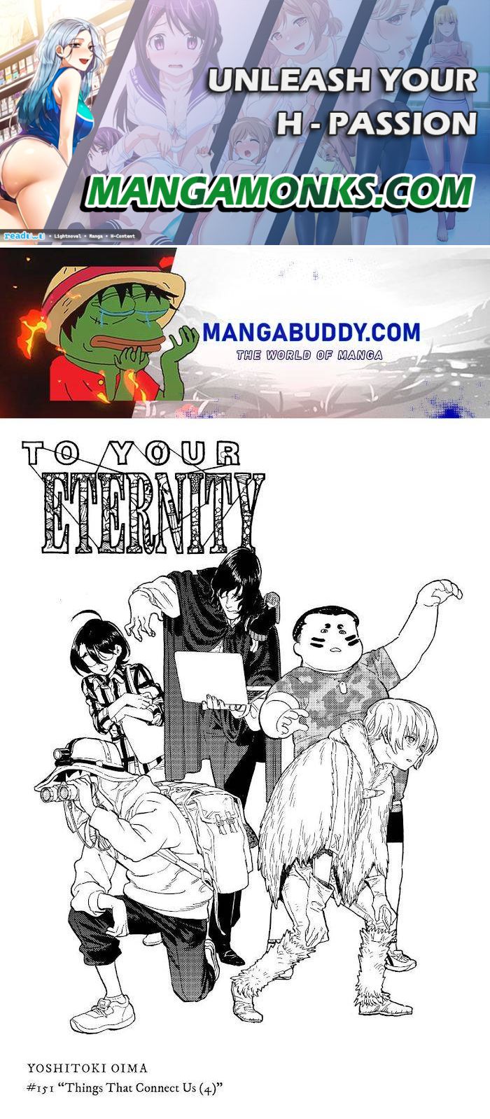 Fumetsu no Anata e chapter 151.4 page 1