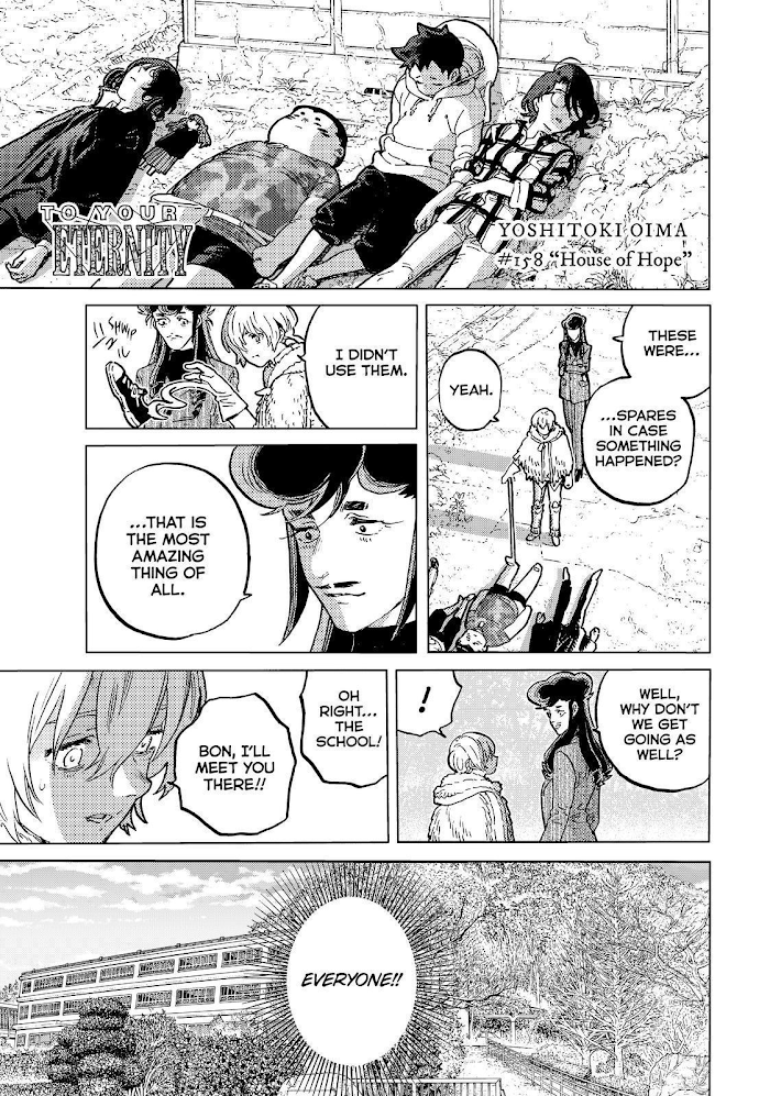 Fumetsu no Anata e chapter 158 page 1