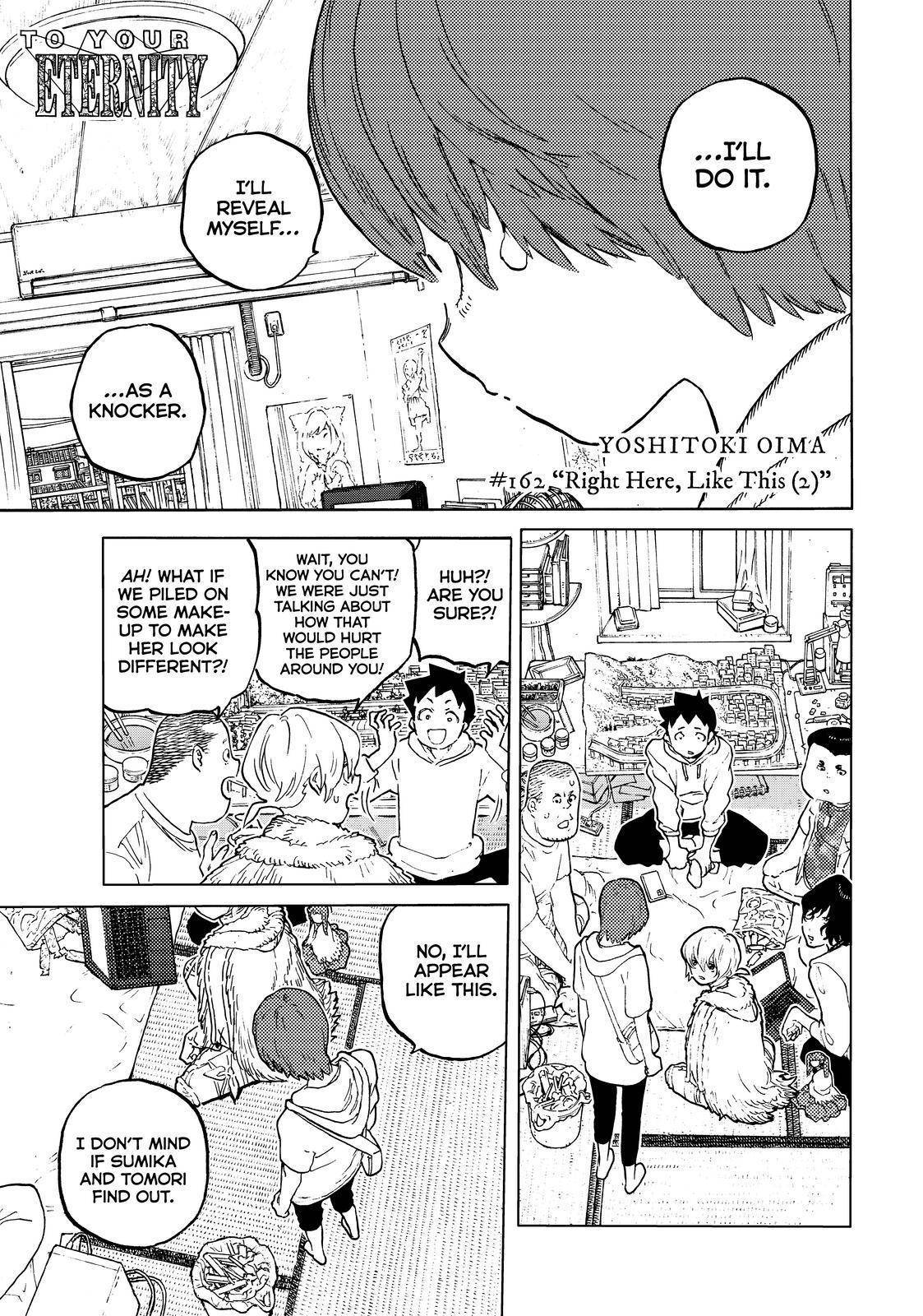 Fumetsu no Anata e chapter 162.2 page 1