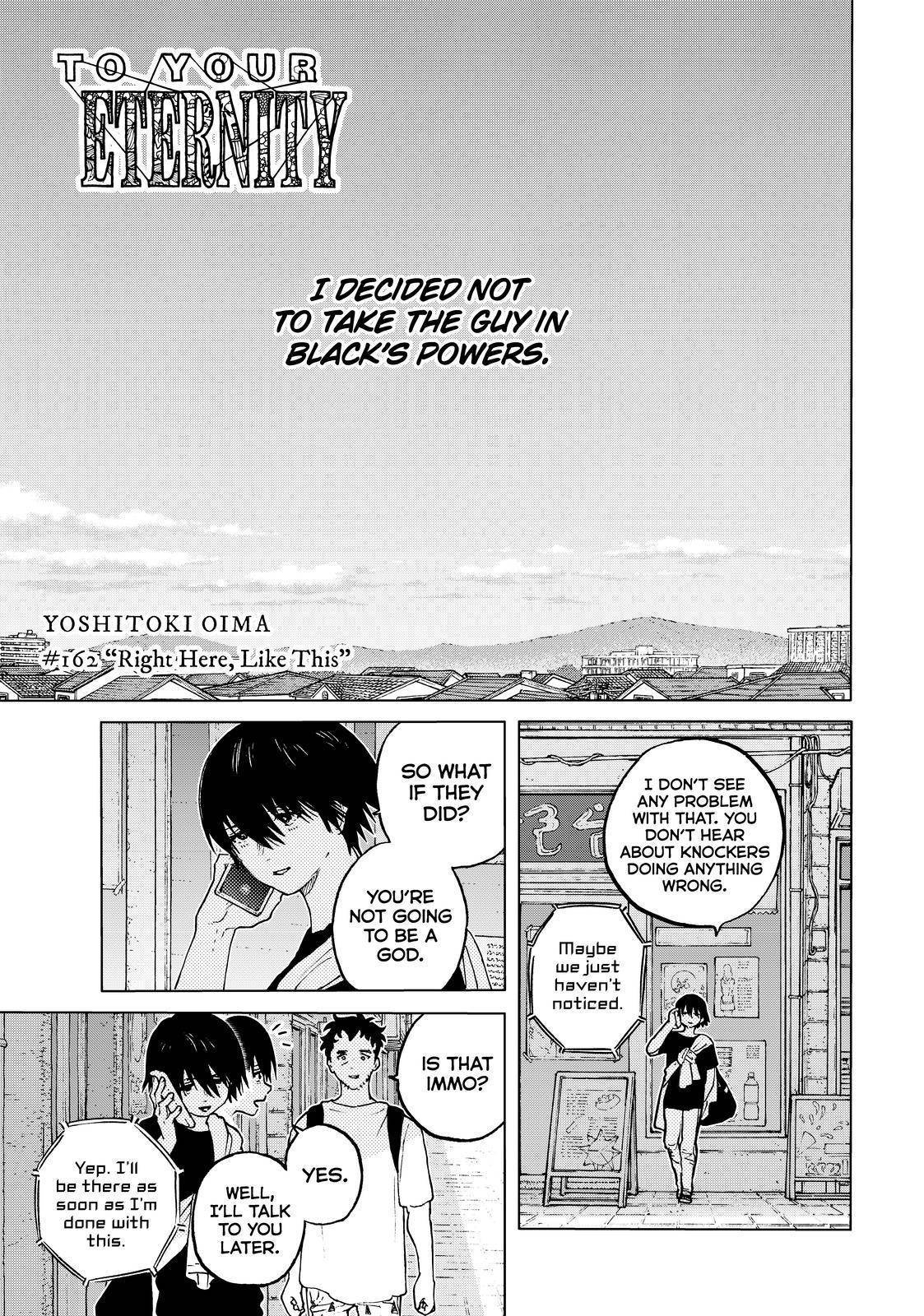 Fumetsu no Anata e chapter 162 page 1