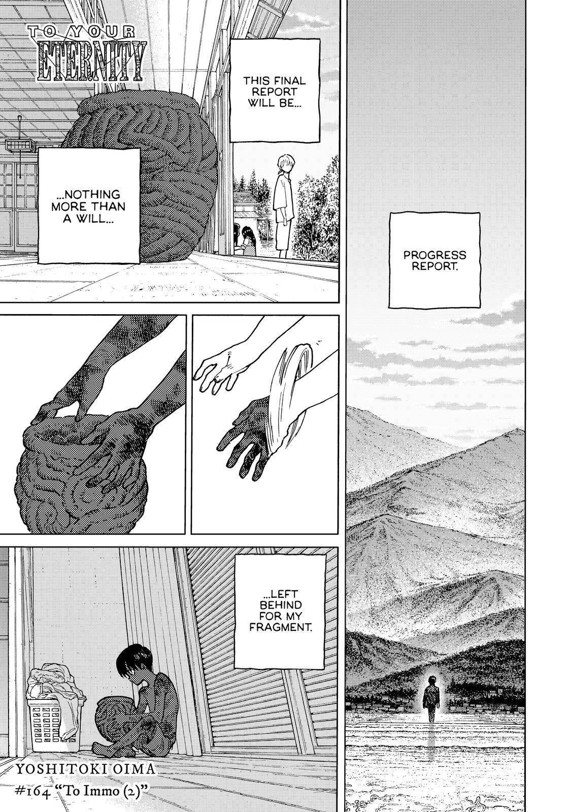 Fumetsu no Anata e chapter 164.2 page 1