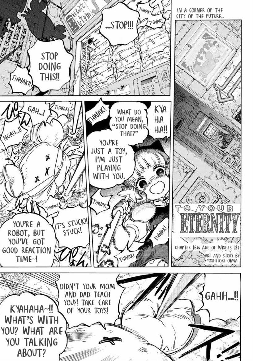 Fumetsu no Anata e chapter 166.2 page 2