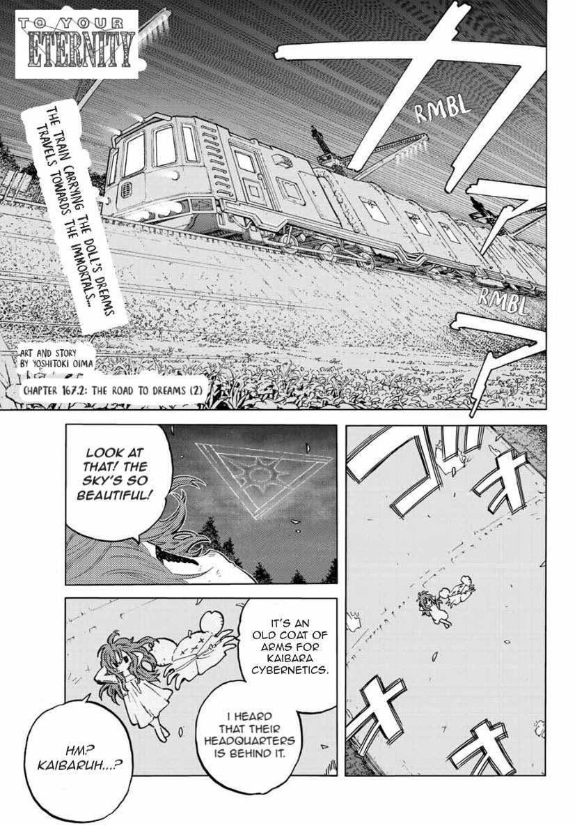 Fumetsu no Anata e chapter 167.2 page 2