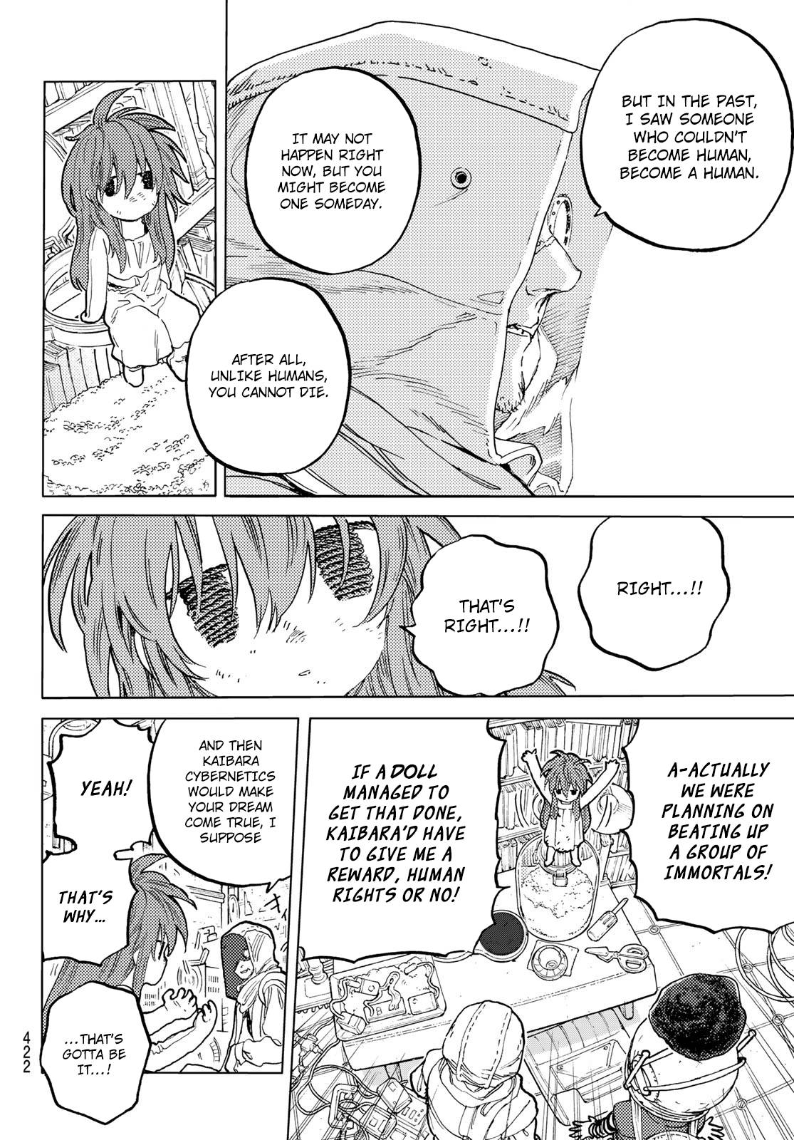 Fumetsu no Anata e chapter 168.1 page 7