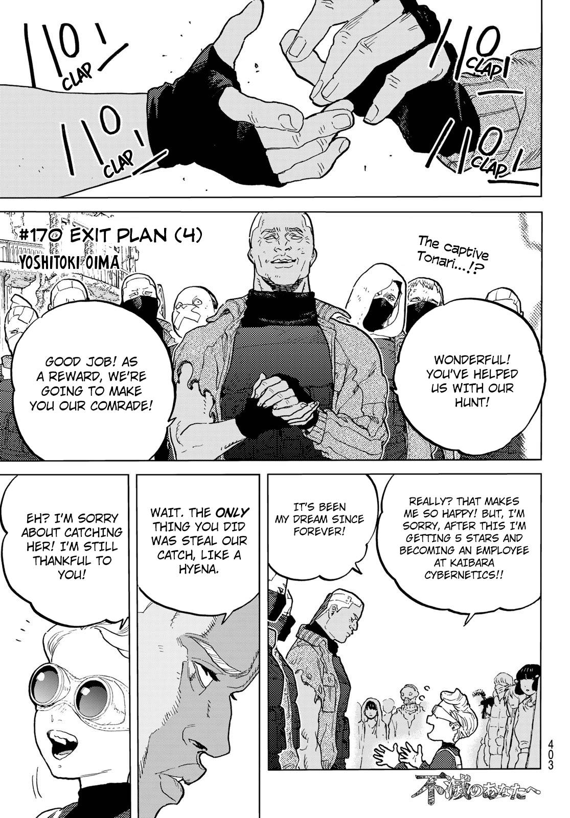 Fumetsu no Anata e chapter 170.4 page 2