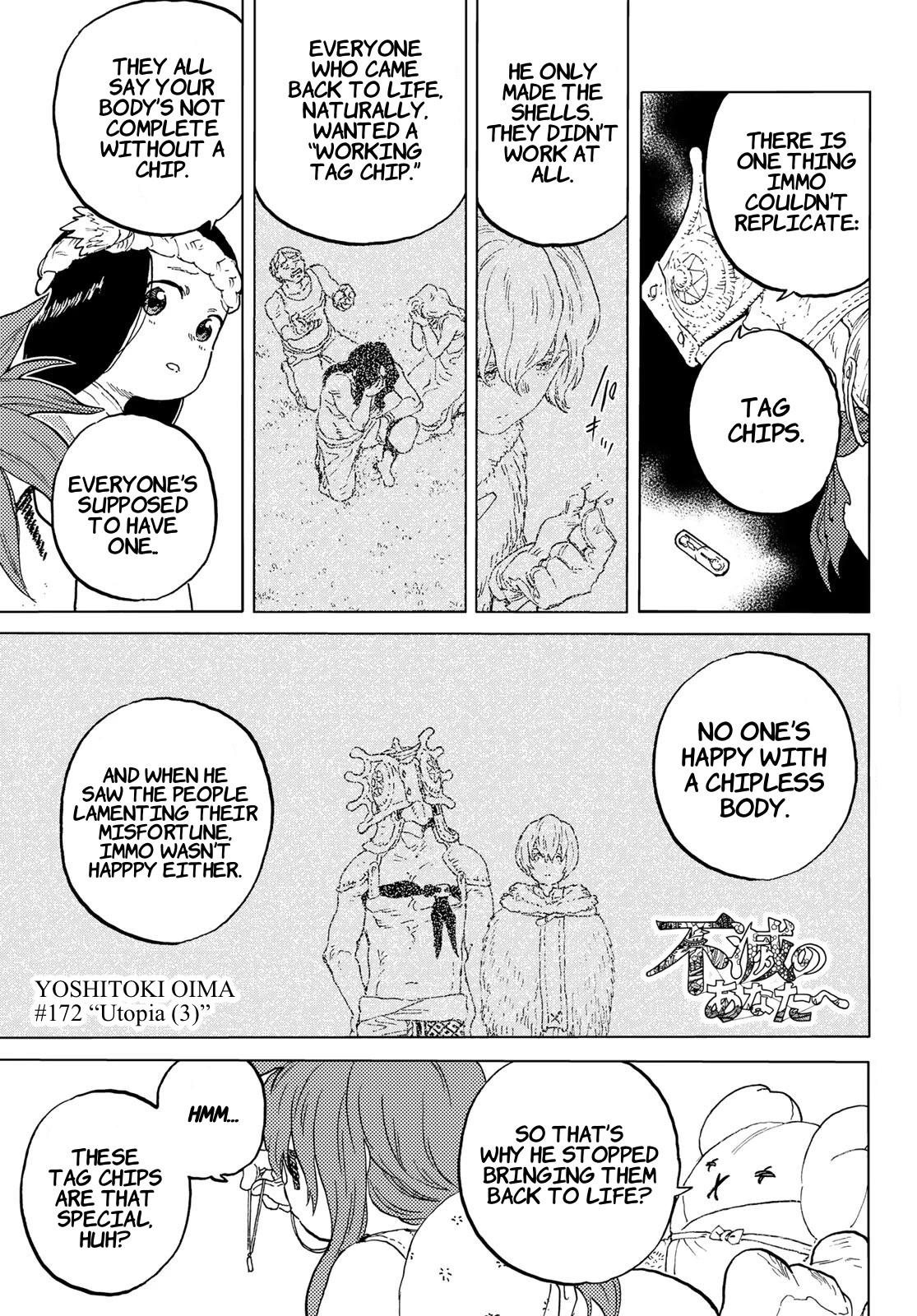 Fumetsu no Anata e chapter 172 page 15