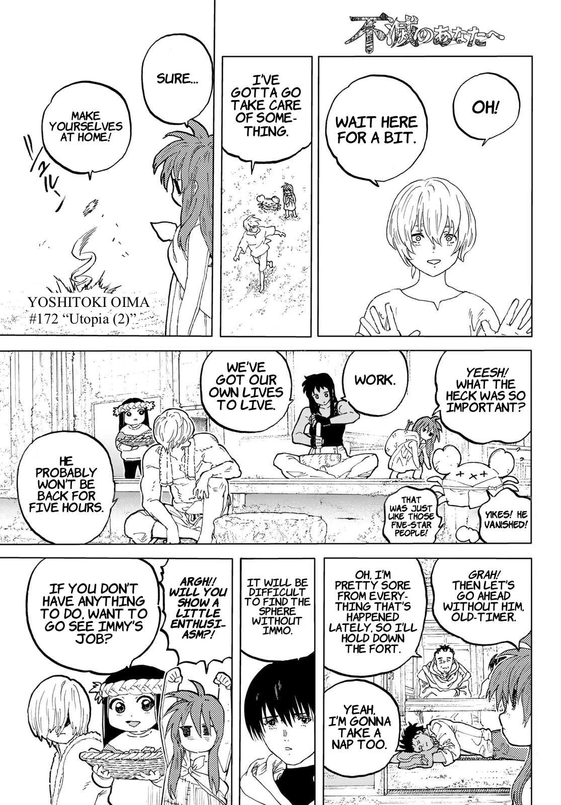 Fumetsu no Anata e chapter 172 page 9