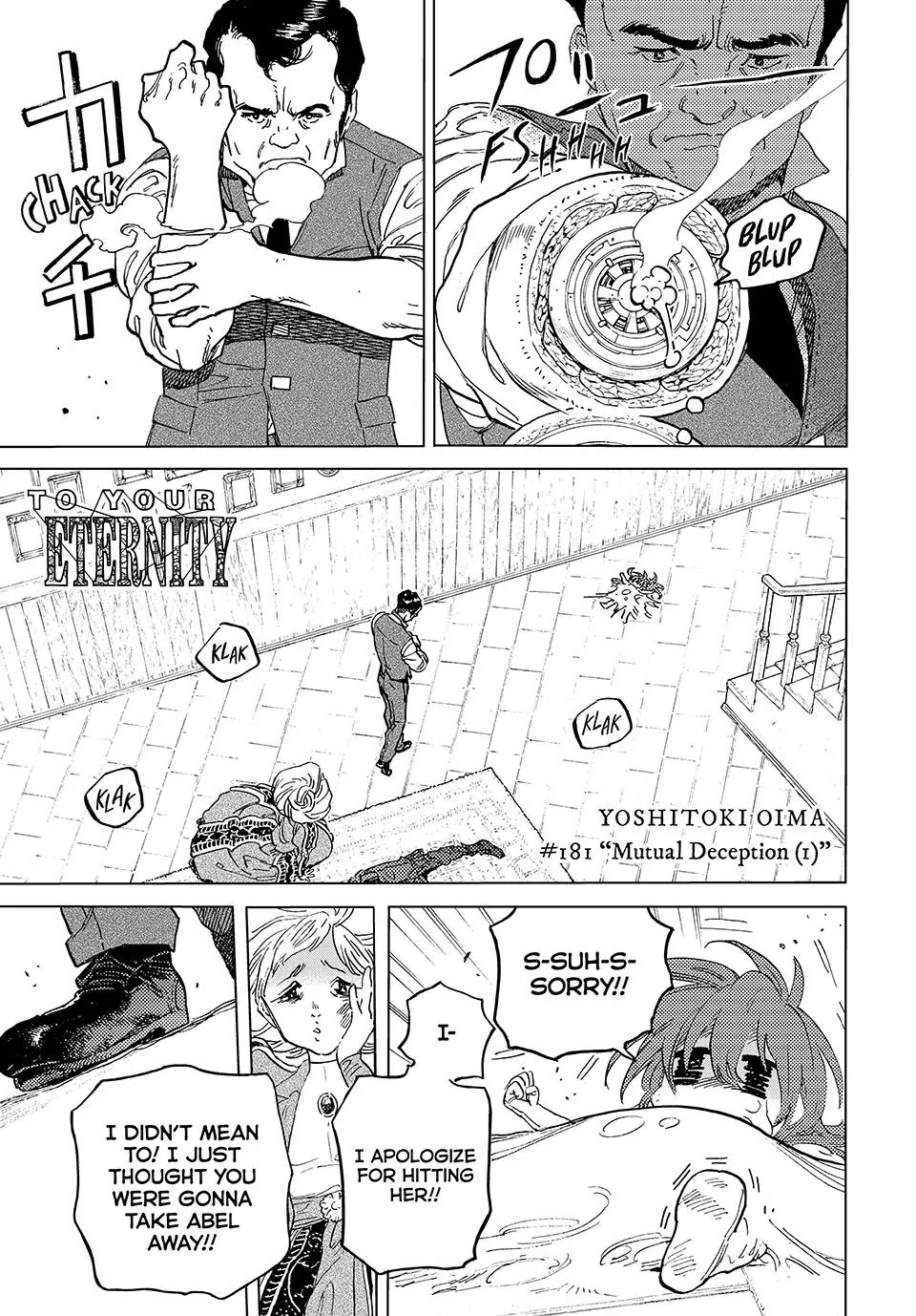 Fumetsu no Anata e chapter 181 page 1