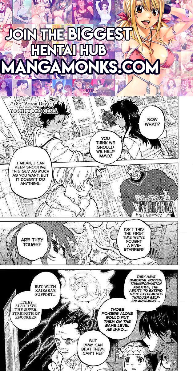 Fumetsu no Anata e chapter 183.2 page 1