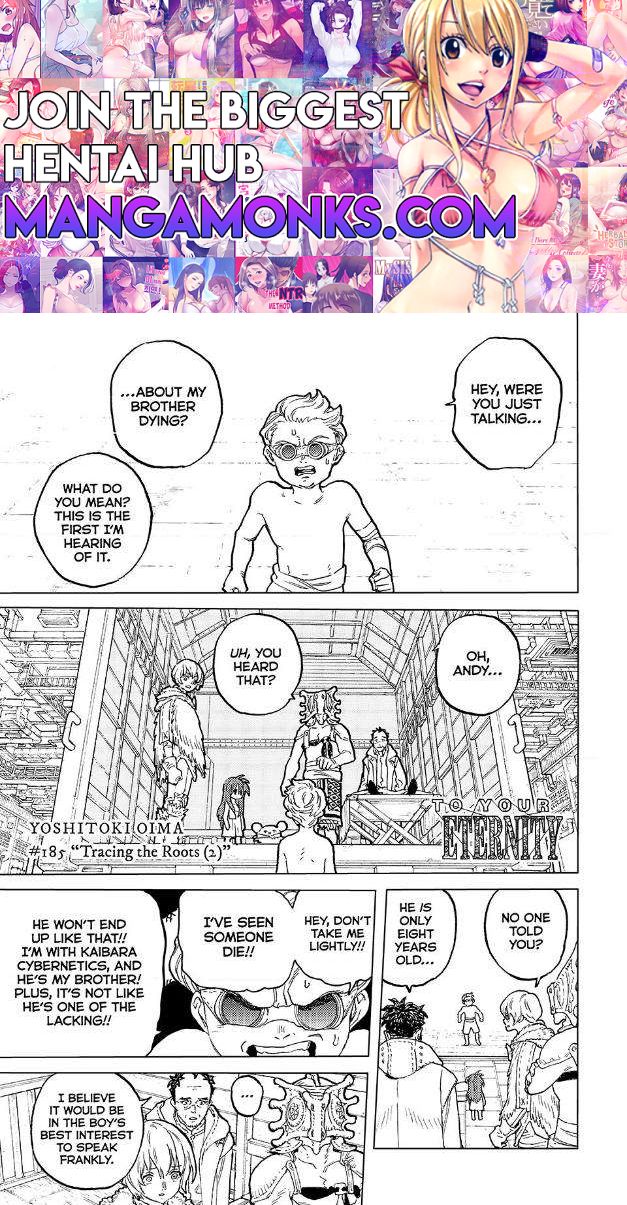 Fumetsu no Anata e chapter 185.2 page 1