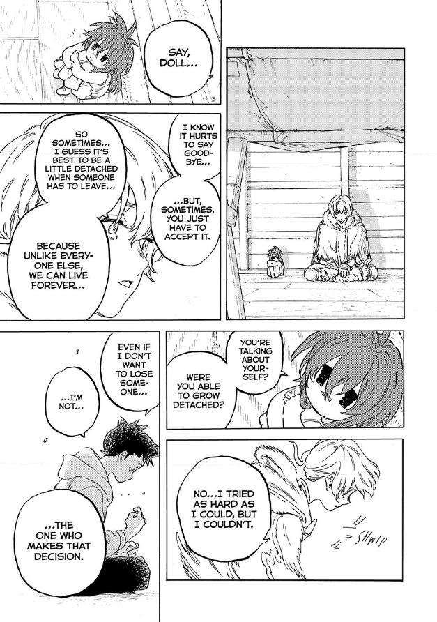 Fumetsu no Anata e chapter 185.2 page 7