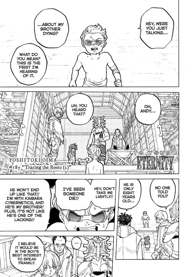 Fumetsu no Anata e chapter 185 page 11