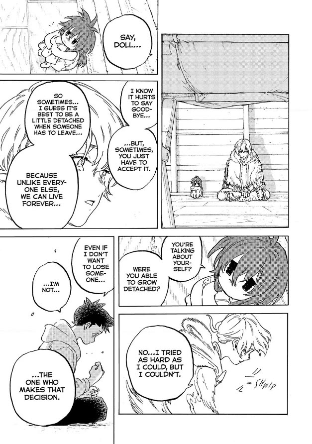 Fumetsu no Anata e chapter 185 page 17