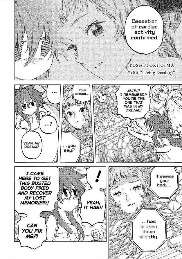 Fumetsu no Anata e chapter 186.3 page 2