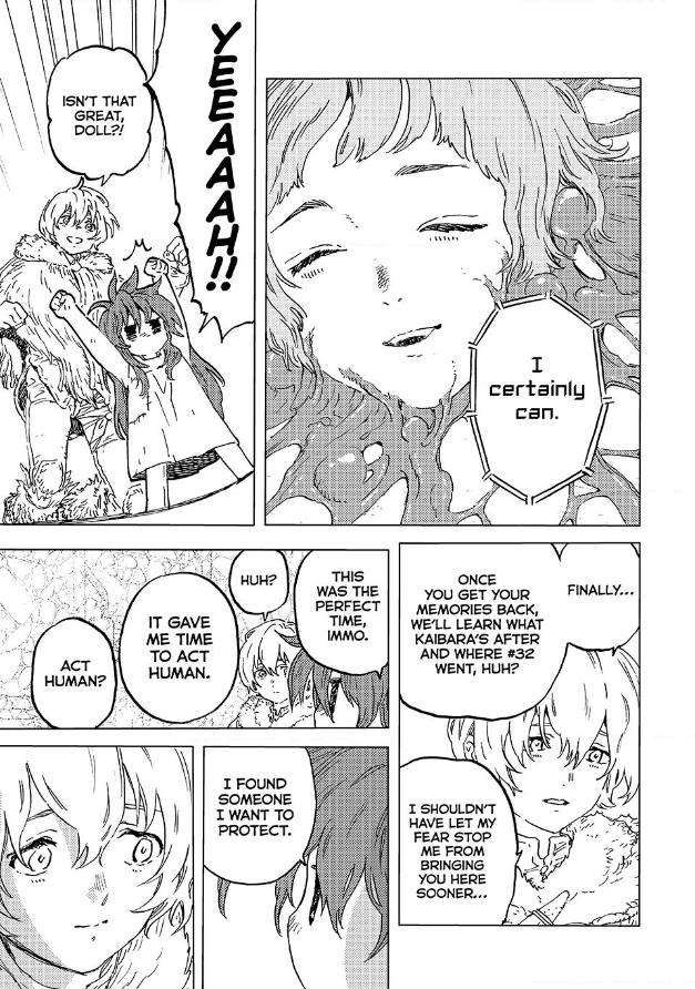 Fumetsu no Anata e chapter 186.3 page 3