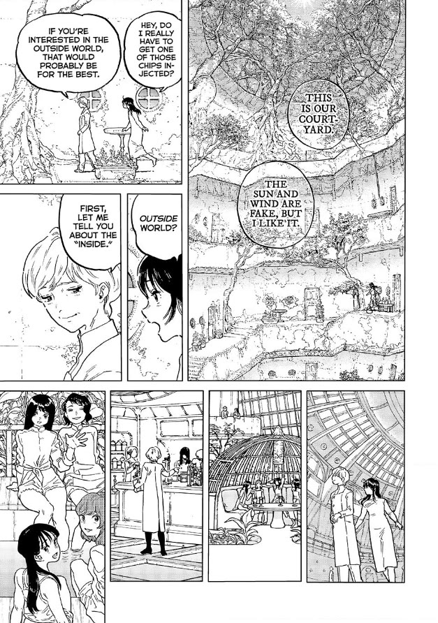 Fumetsu no Anata e chapter 186 page 35