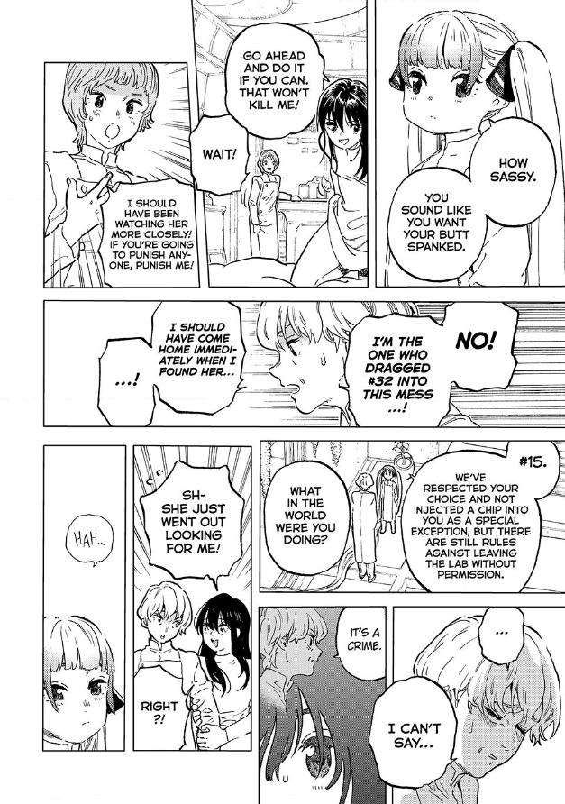 Fumetsu no Anata e chapter 187.3 page 8