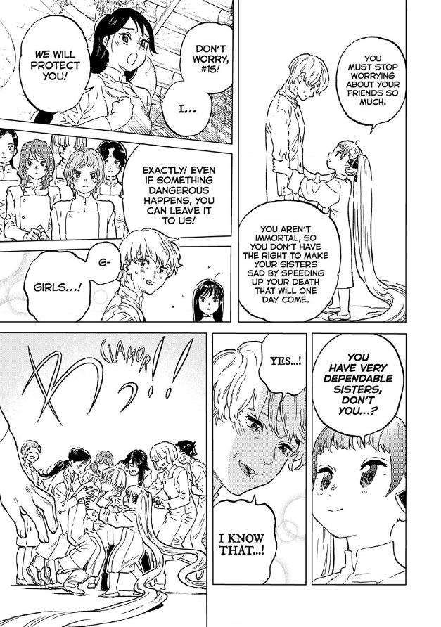 Fumetsu no Anata e chapter 187.3 page 9