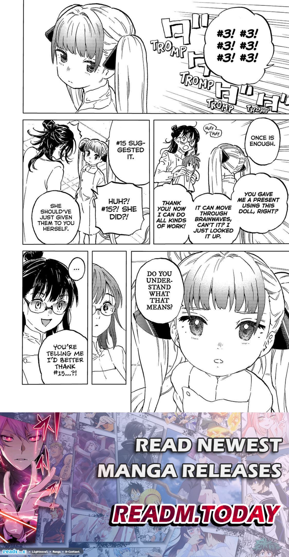 Fumetsu no Anata e chapter 187.4 page 8