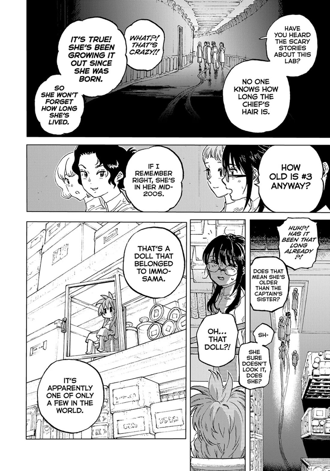 Fumetsu no Anata e chapter 187 page 38