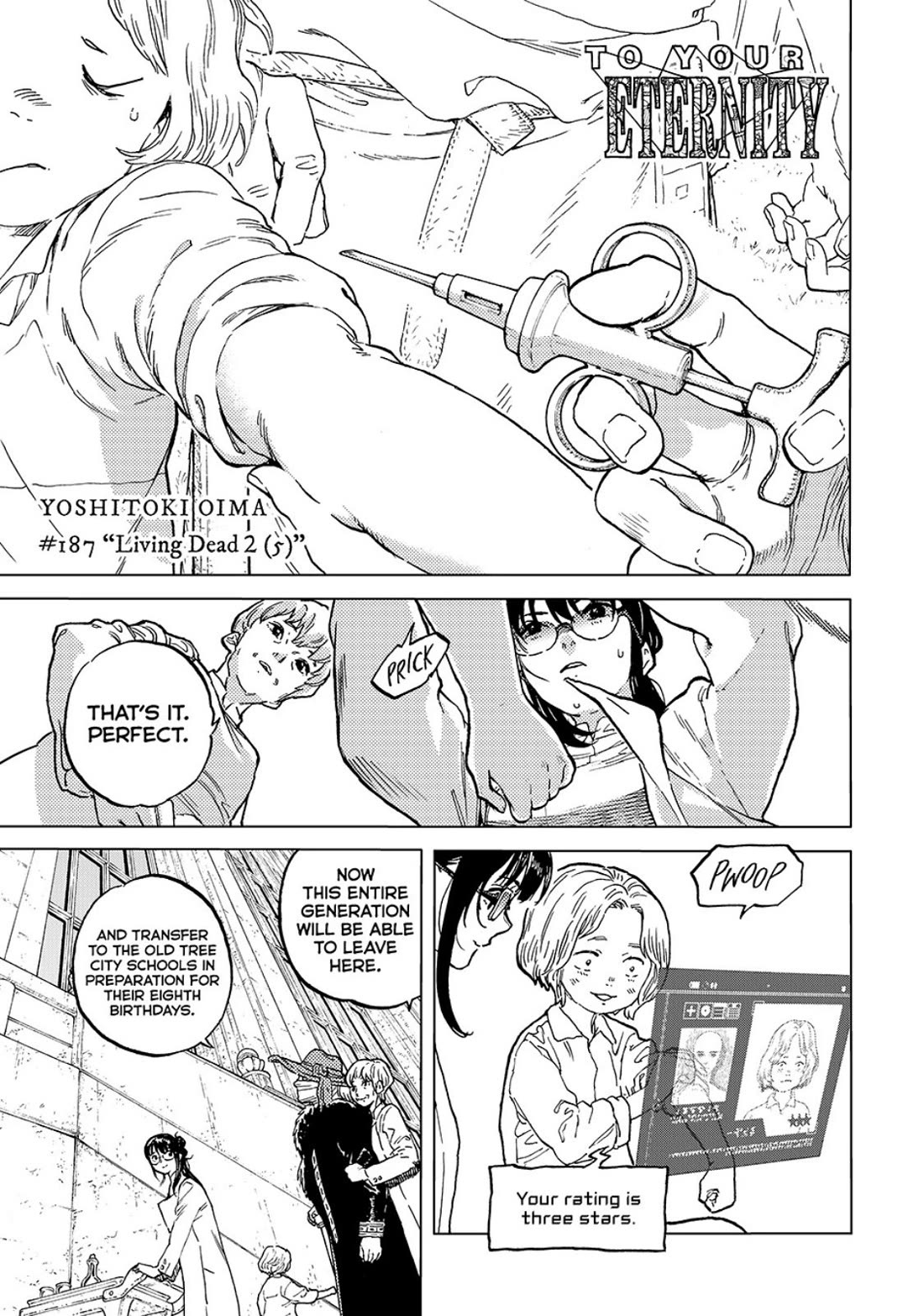 Fumetsu no Anata e chapter 187 page 41