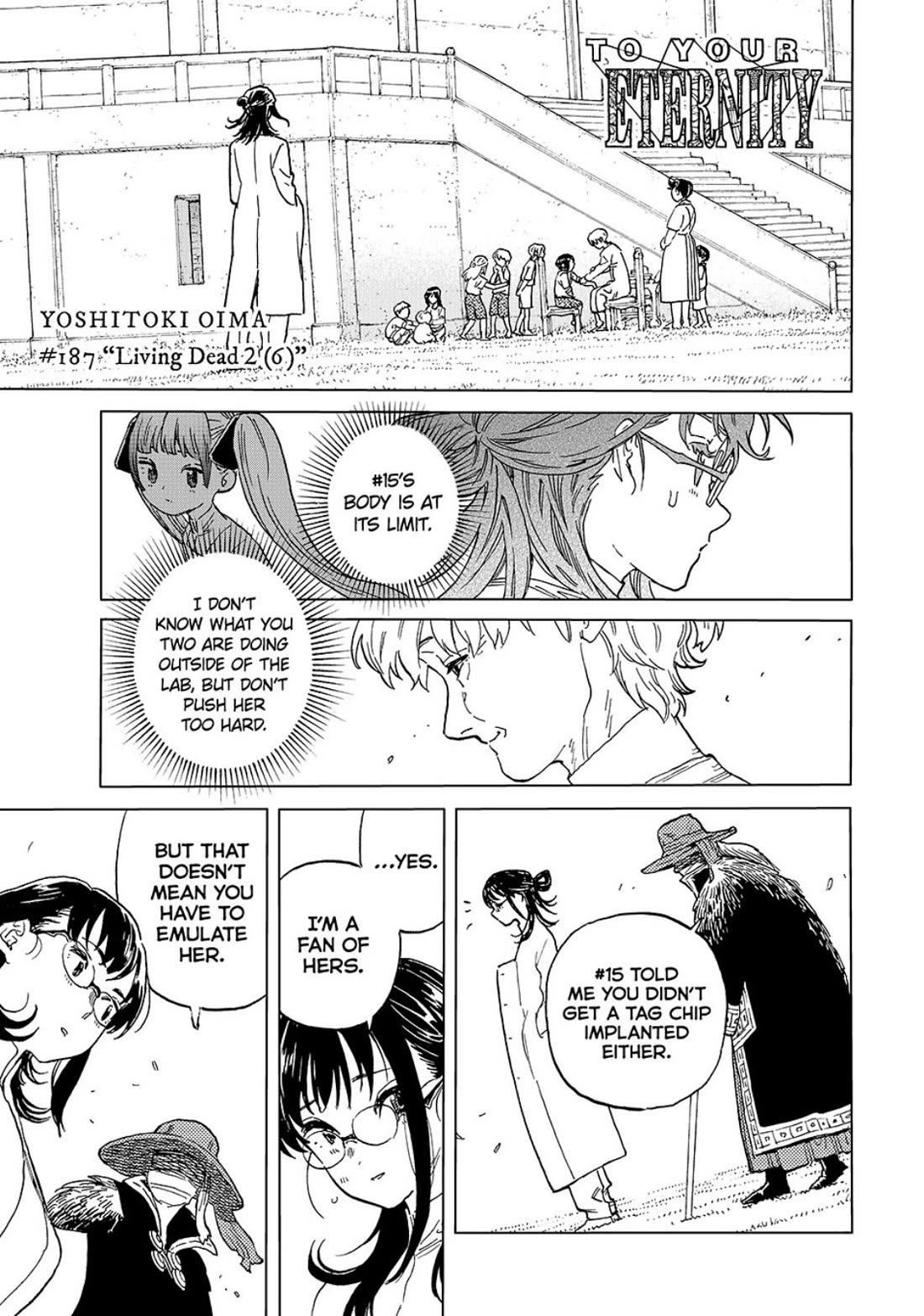 Fumetsu no Anata e chapter 187 page 49