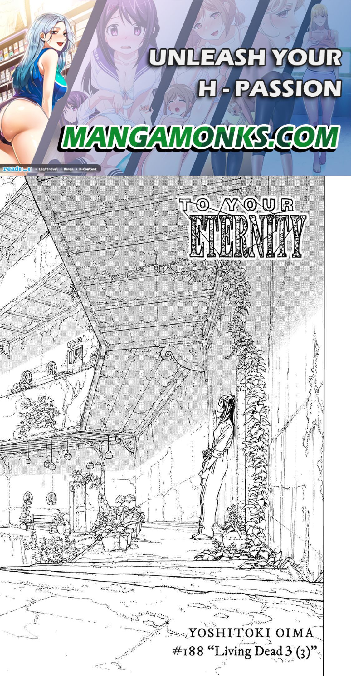 Fumetsu no Anata e chapter 188.3 page 1