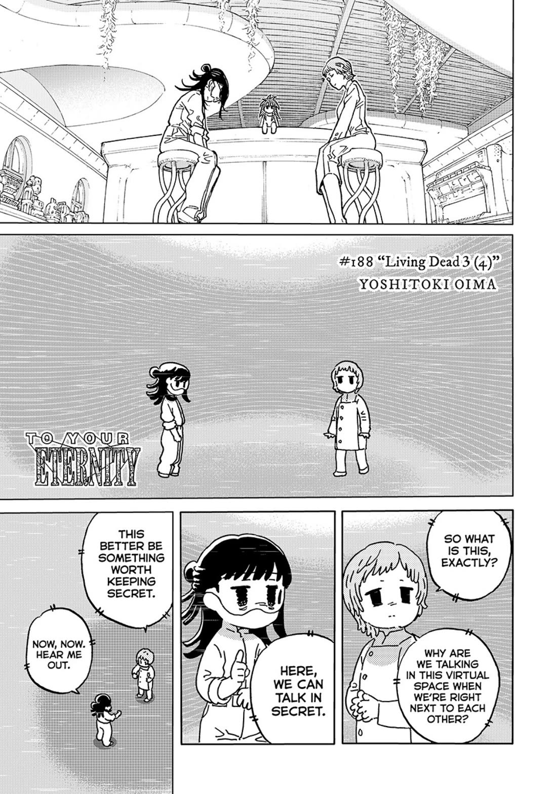 Fumetsu no Anata e chapter 188 page 33