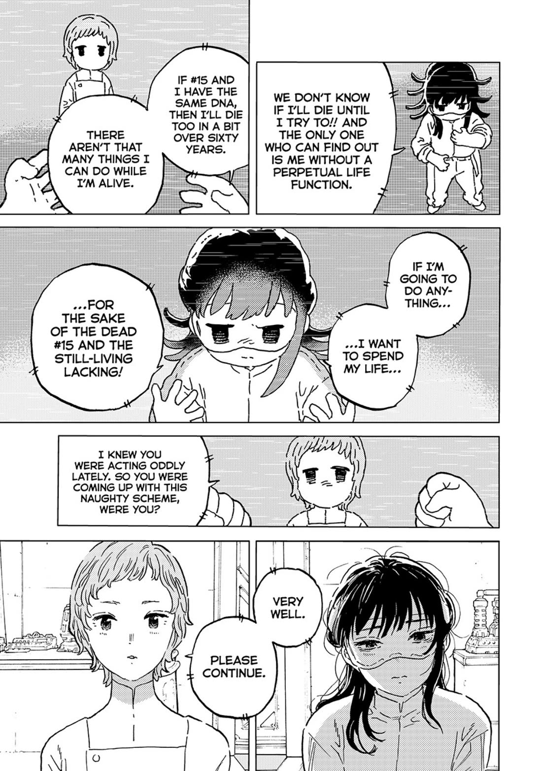 Fumetsu no Anata e chapter 188 page 35