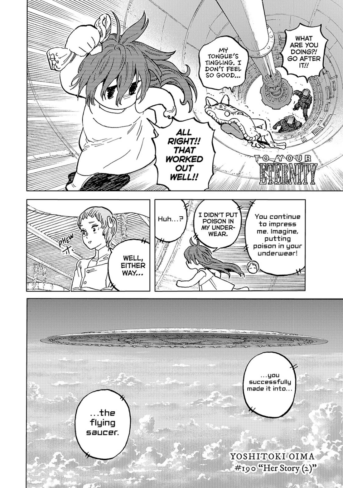 Fumetsu no Anata e chapter 190 page 12